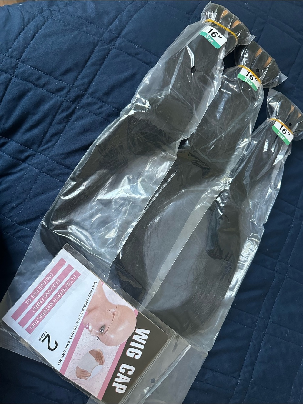Black Women’s Bundle Cap - 2 Pack